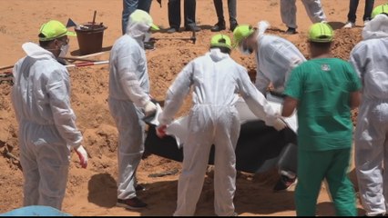 UN expresses 'horror' at reported mass graves in Libya