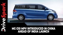 MG G10 MPV Introduced In China Ahead Of India Launch: Here Are The Details!