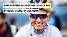 Pauline Ferrand-Prévot dévoile son programme de fin de saison