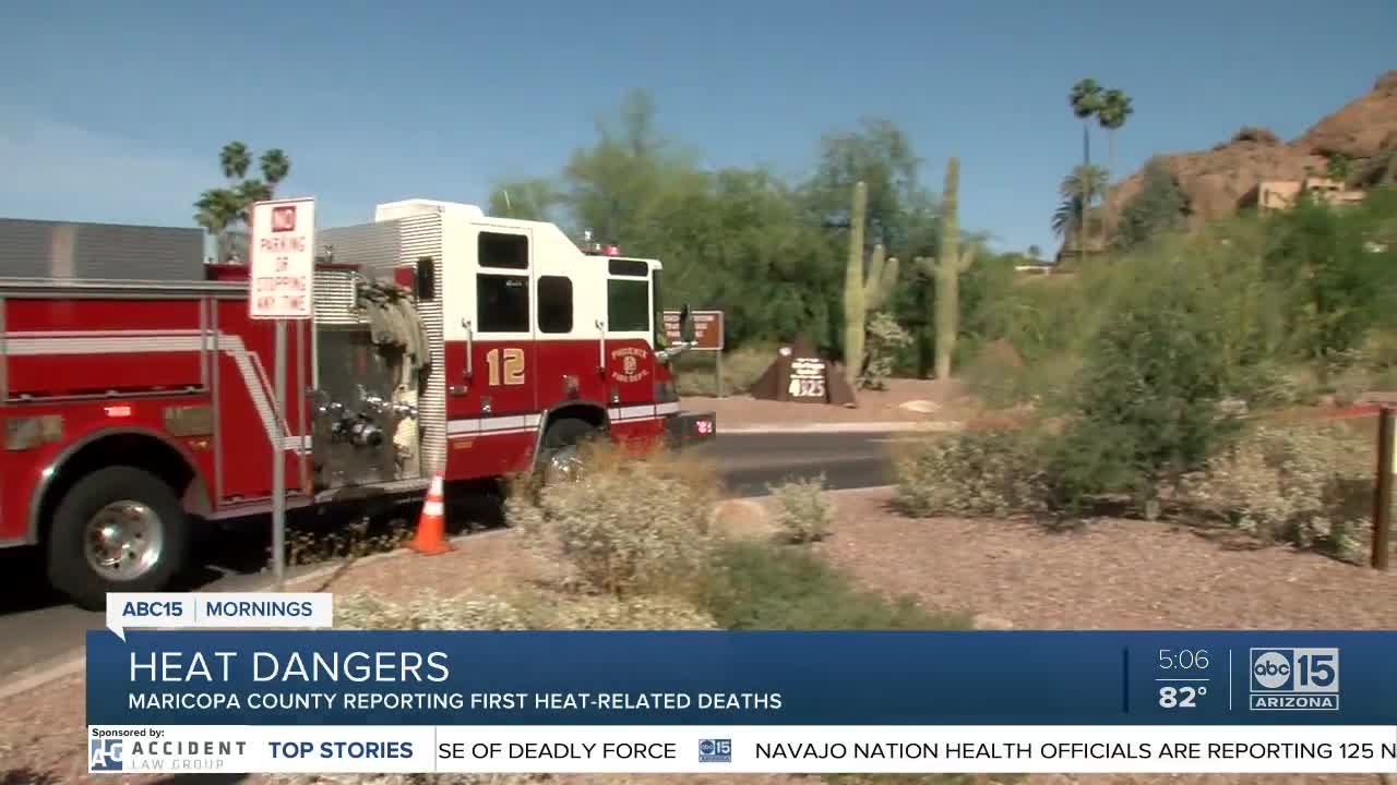Maricopa County Dept. of Public Health confirms three heat-related deaths in 2020