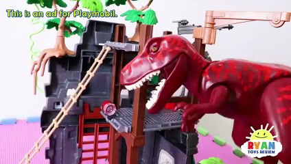 Ryan explores the SECRETS of the HIDDEN TEMPLE in a Pretend Play Challenge!