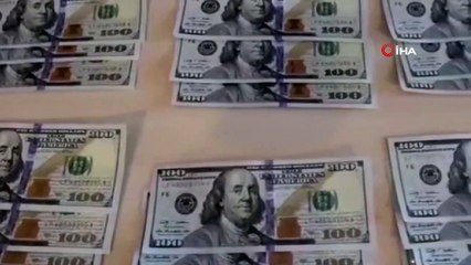 Gaziantep'te 89 adet sahte 100 dolar ele geçirildi