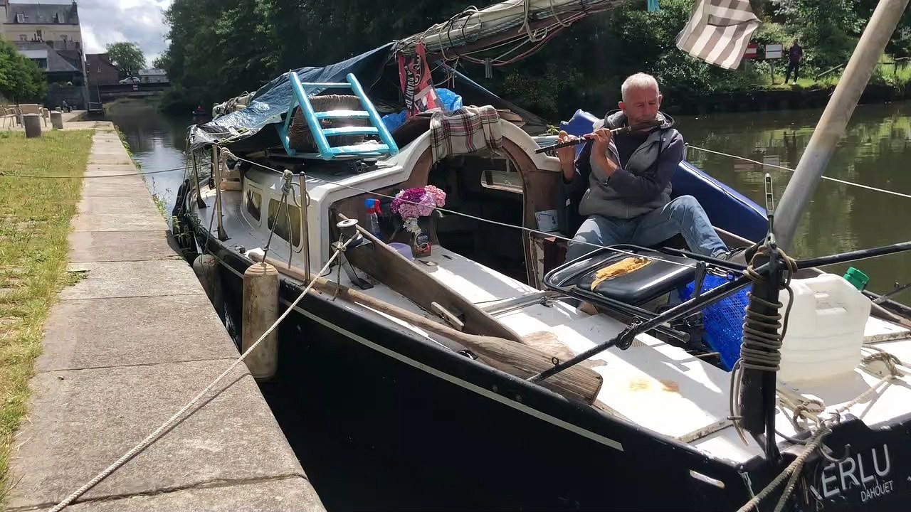 Jean-Marie, "SDF avec domicile flottant" à Rennes