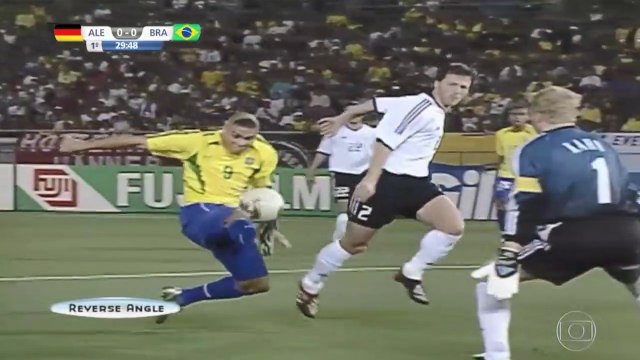 FINAL DA COPA DO MUNDO DE FUTEBOL 2002 BRASIL X ALEMANHA PRIMEIRO O TEMPO-PARTE FINAL