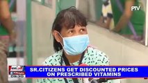 Senior citizens get discounted prices on prescribed vitamins