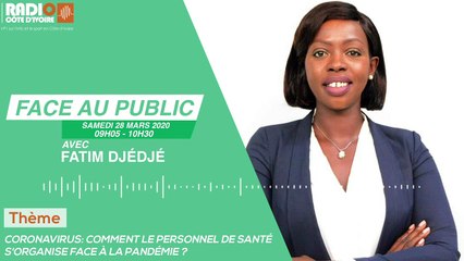 Face au public | Covid-19: Comment le personnel de santé s'organise face à la pandémie ? [Radio Côte d'Ivoire]
