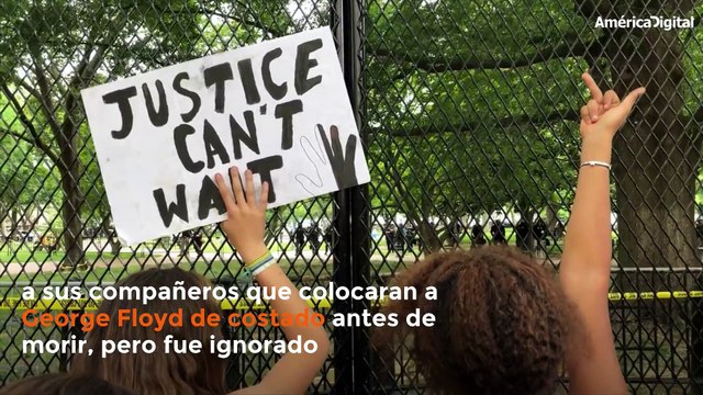 Thomas Lane, oficial de policía involucrado en la muerte de Floyd fue liberado de prisión bajo fianza