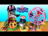 Peppa Pig Amusement Park Helter Skelter Disney Princess ❤ Parque de Diversões con Tobogán Espiral