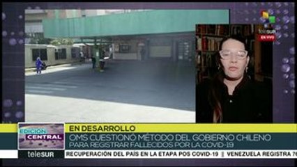 OMS pide a Chile aclarar método de conteo de casos de COVID-19