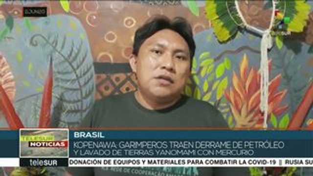Pueblo yanomami, en riesgo de COVID-19 por invasores en sus tierras