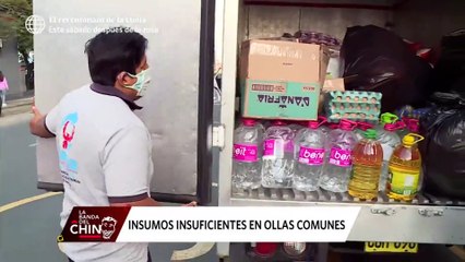 La Banda del Chino: Insumos insuficientes en ollas comunes (HOY)