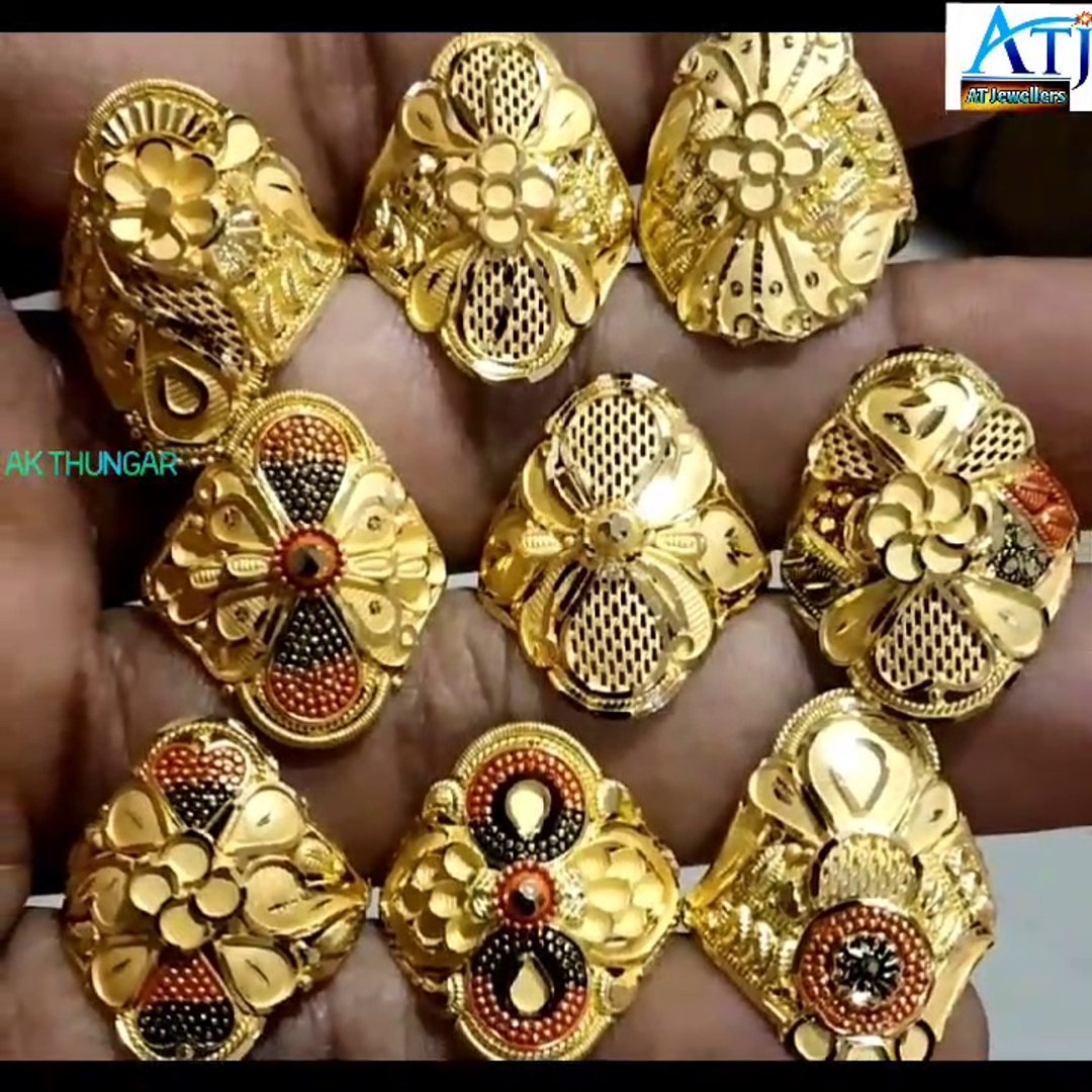 Gol anguthi ki design online