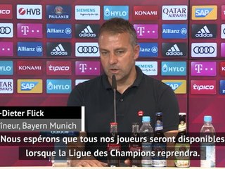 Bayern - Flick : "Tous les voyants sont au vert pour Tolisso"