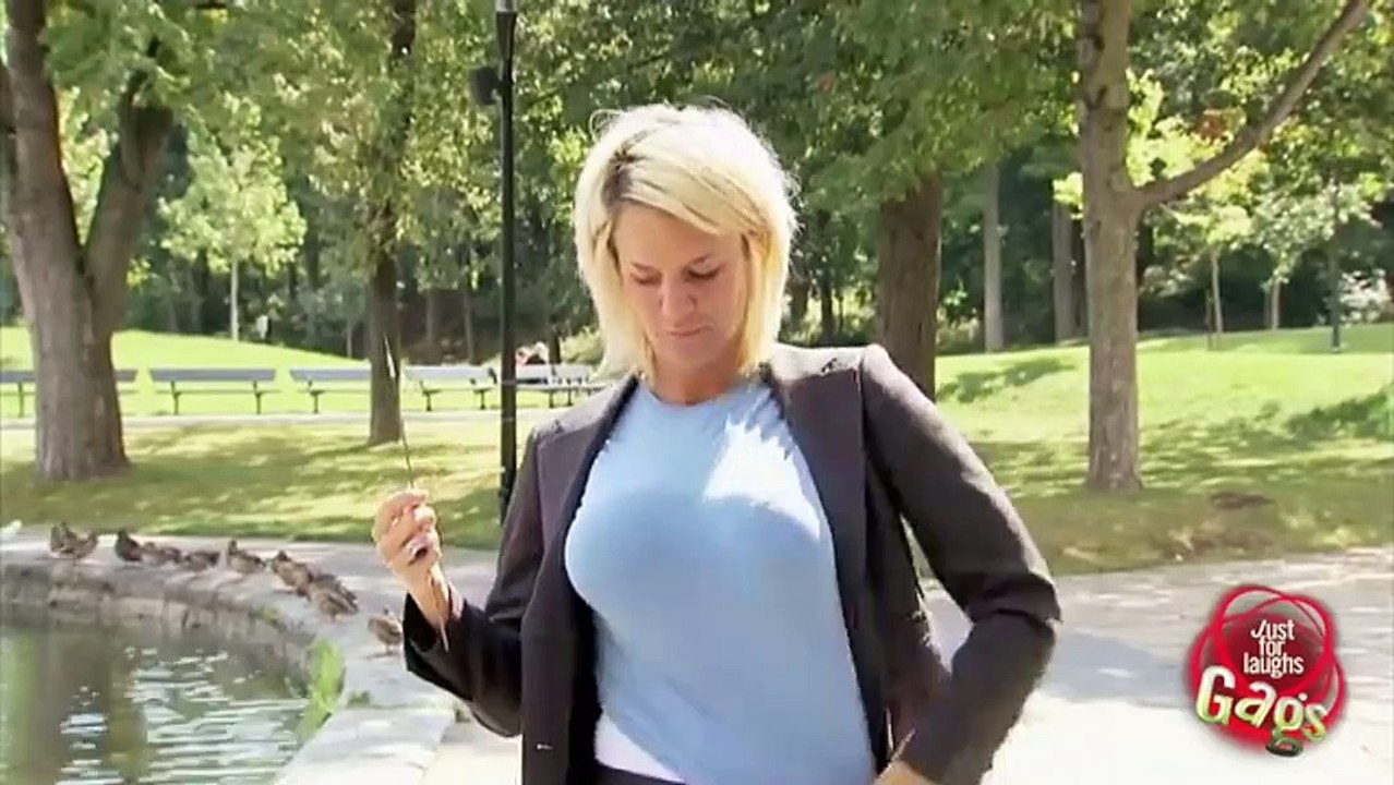 Balloon Boobs Girl - Just For Laughs Gags