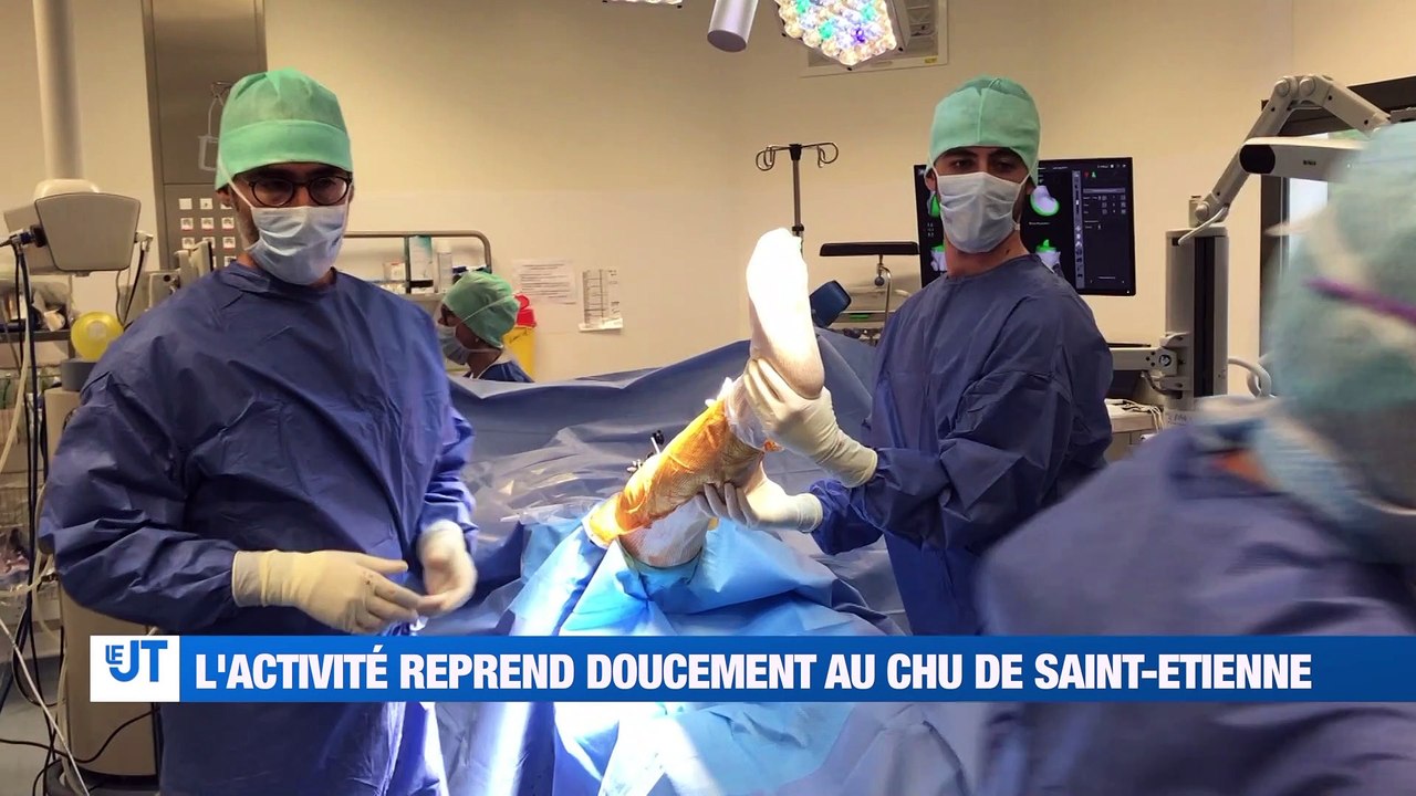 A la Une : L'après Covid-10 au CHU, l'activité au bloc reprend / Les auto-écoles de la Loire surchargées / Des activités sportives et culturelles pour compléter les heures de classe