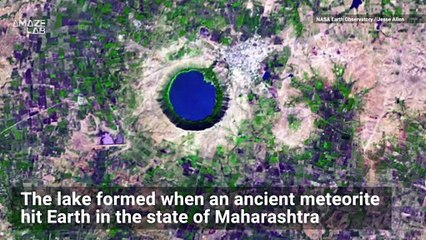 Crater Lake in India Suddenly Turns Pink, Surprising Scientists
