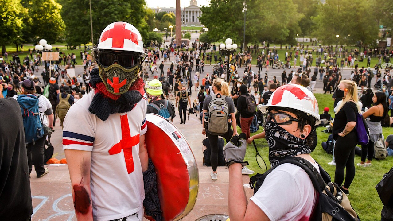 Volunteer Medics Are Treating Protesters Across The U.S.