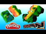 Play Doh Cars Neon Racers Rip Clutchgoneski and Neon Racers Carla Veloso Disneyplaydough Metallic