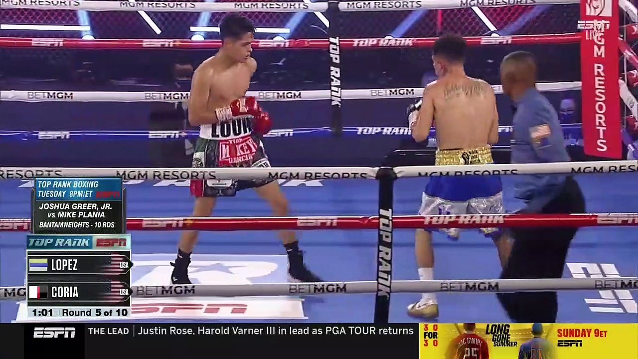 Adam Lopez vs Luis Coria Full Fight 11-06-2020