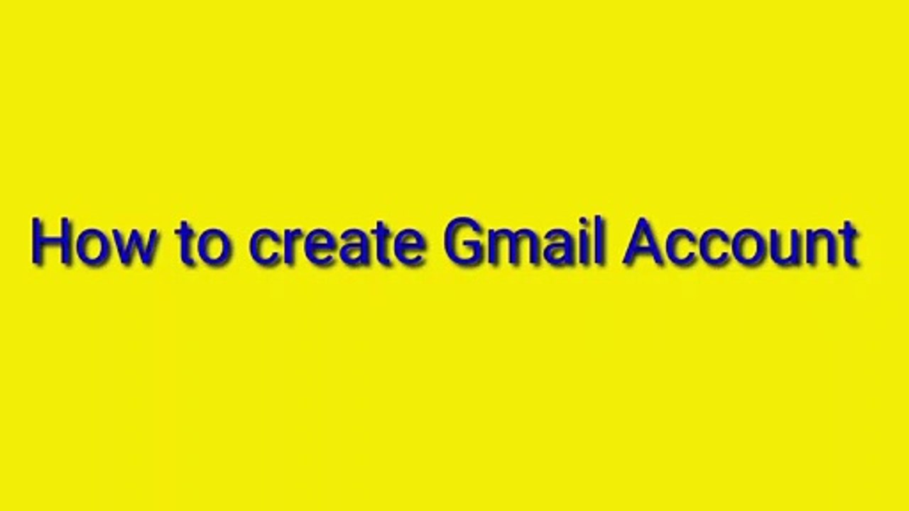 Email id kaise banaye  How To Create a Gmail Account  Urdu  Hindi Tutorial