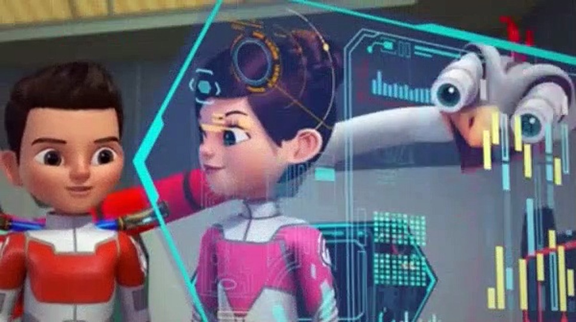 Miles From Tomorrowland S03E01 , The Great Space Train Robbery Mission Pets  One