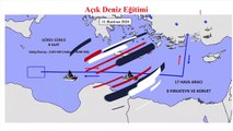 Hava ve Deniz Kuvvetlerinden Akdeniz'de müşterek açık deniz eğitimi