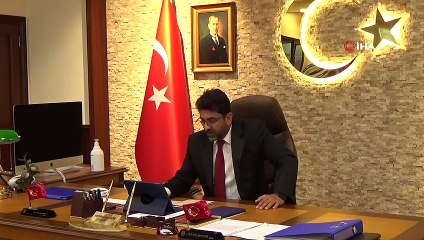 Rektör Aldemir, mağdur aile ile video konferansta görüştü