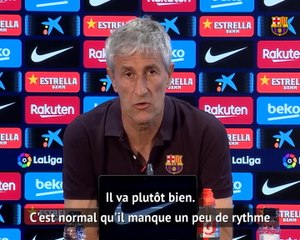 Barça - Setién : "Umtiti manque un peu de rythme"