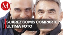 Héctor Suárez Gomís comparte última foto con su papá