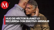 Héctor Suárez Gomís comparte fotos con su padre