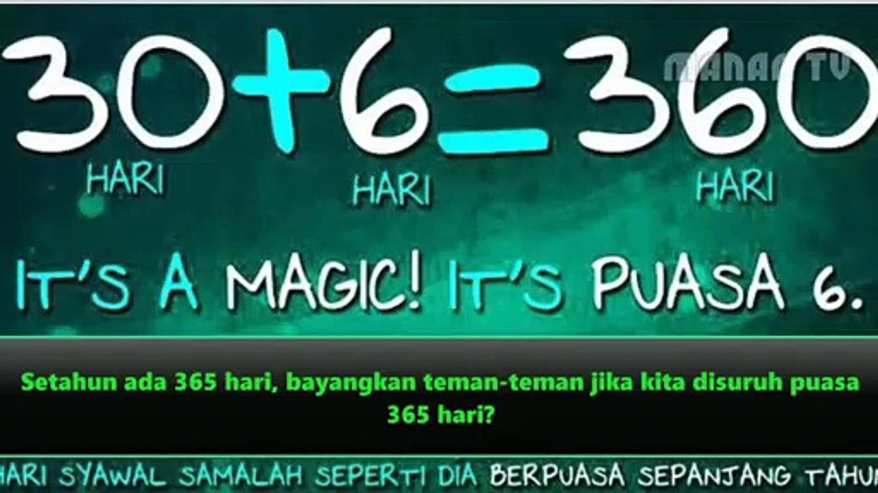 Sudahkah Anda Puasa Syawal, puasa yg mendapatkan pahala setahun penuh?
