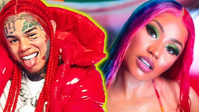 6ix9ine & Nicki Minaj Drop Trollz And Slam Meek Mill