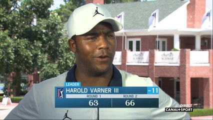 Harold Varner III très satisfait de sa journée comme leader - Charles Schwab Challenge