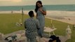 Beachside Picnic Proposal Couldn't Be More Romantic