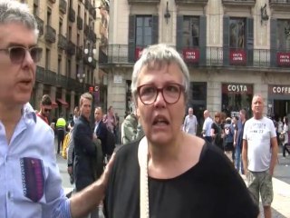 Llanto por Cataluña. Violenta y fascista represión militar españolista.