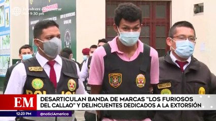 Edición Mediodía: Policía desarticuló banda de extorcionadores