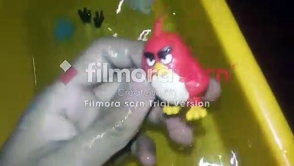 Angry Birds Goes Swimming with Music and Sound Effects