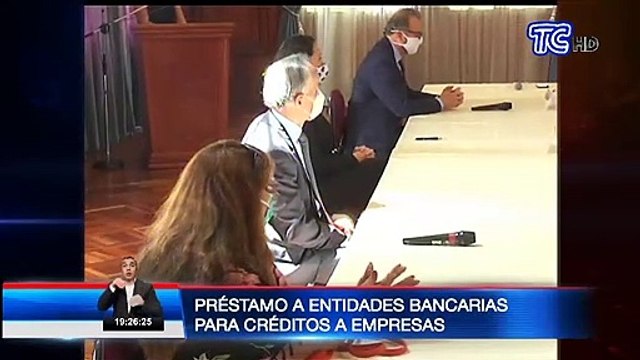 Préstamos a entidades bancarias para brindar créditos a empresas