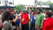 Aksi protes kekerasan terhadap mahasiswa Papua.