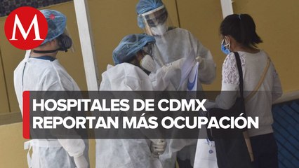 CdMx y Baja California, con la mayor ocupación hospitalaria