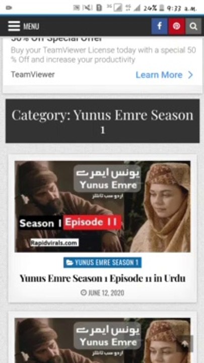 Yunus Emre in Urdu and Hindi Dubbed All Episodes