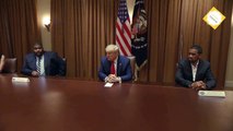President Trump Participates in a Roundtable Discussion