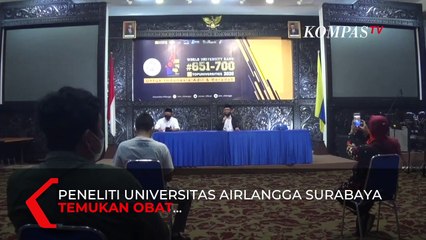 Penjelasan Lengkap Rektor UNAIR Temukan Obat Covid-19