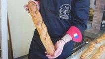 How French baguettes are made in Paris