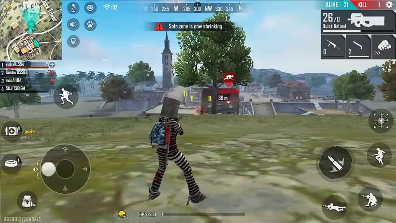 GAMING VIDEO| 12 KILLS OF FREE FIRE
