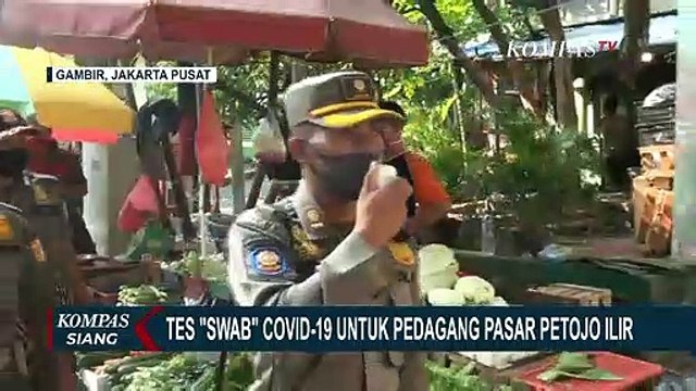 Cara Pemerintah Cegah Sebaran Corona di Pasar: Rapid Test, Swab Test, Hingga Semprot Disinfektan