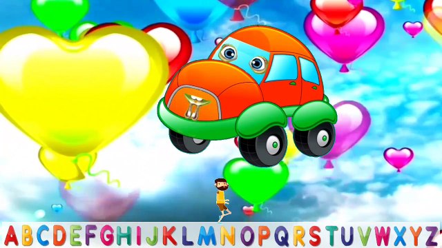 İngilizce Alfabe Çocuk Şarkısı | Konuşan Arabalar Bebek Şarkıları ve Tekerlemeleri