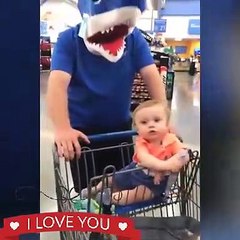 Baby scared mask | baby scared shadow  | funny baby