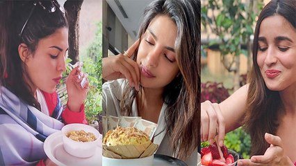 Shilpa Shetty से Priyanka Chopra: बॉलीवुड सेलेब्स नाश्ते में खाते हैं ये सब कुछ | FilmiBeat