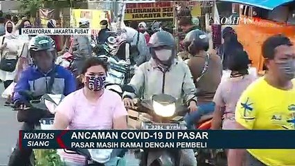 Usai 14 Pedagang Positif Corona, Aktivitas Pasar Serdang Masih Normal